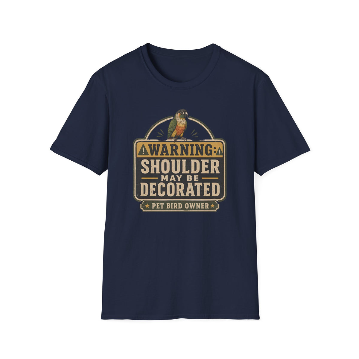 Warning Decoration Conure T-shirt