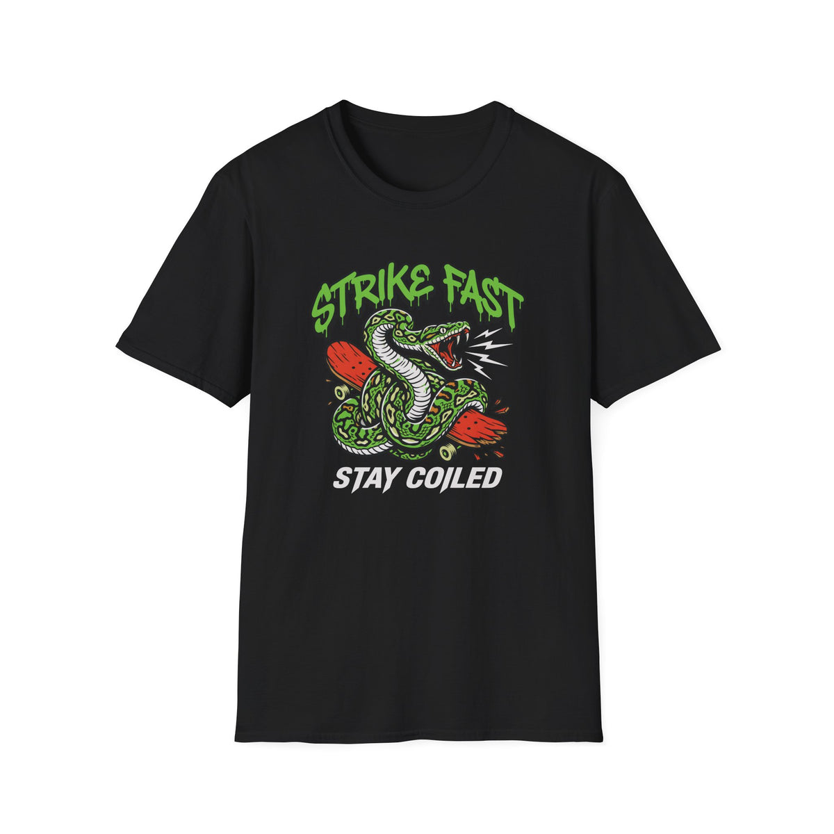 Strike Fast Green Snake T-shirt