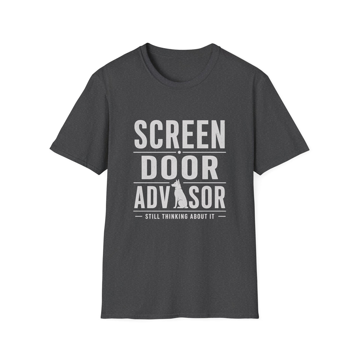 Screen Door Advisor Dog T-shirt