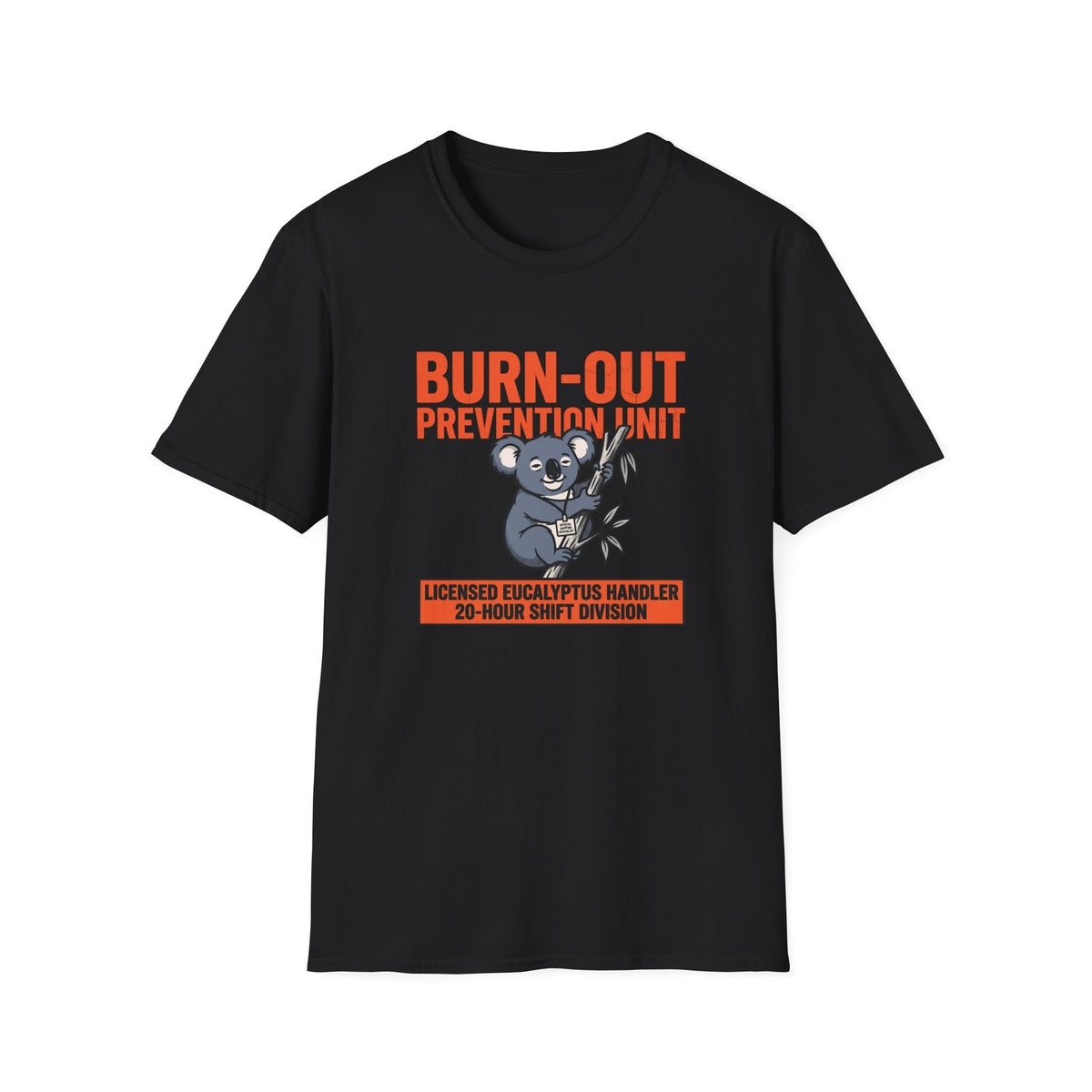Koala Burnout Prevention T-shirt