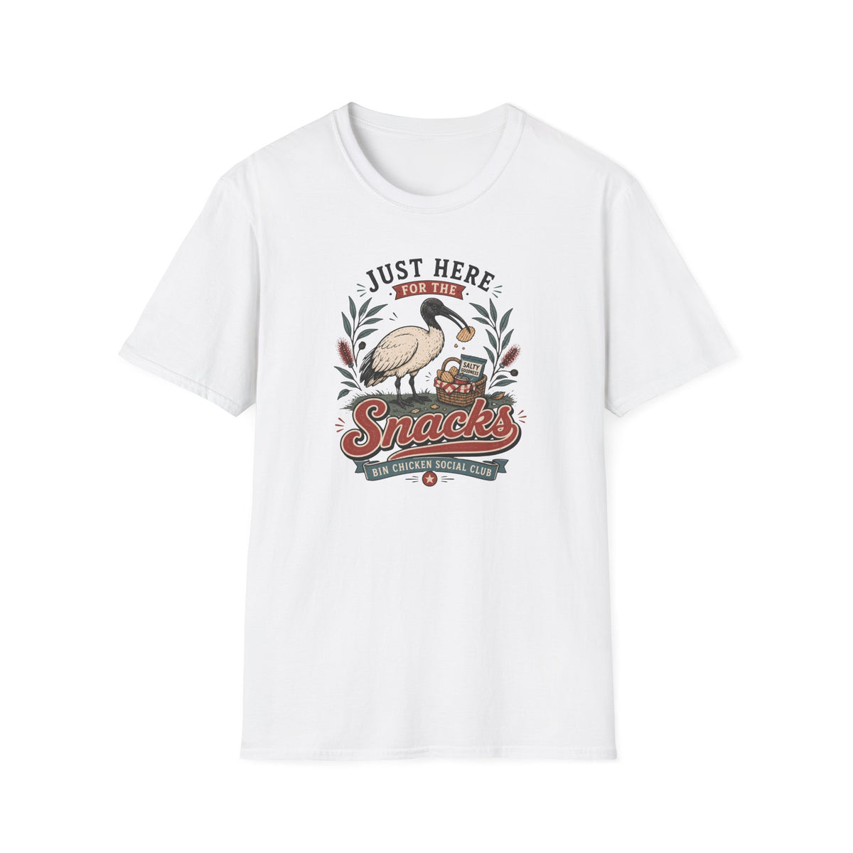 Australian Ibis Snacks T-shirt