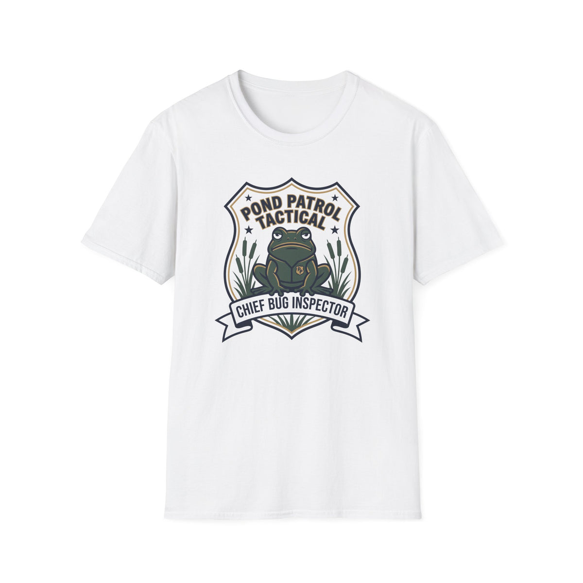 Pond Patrol Bullfrog T-shirt