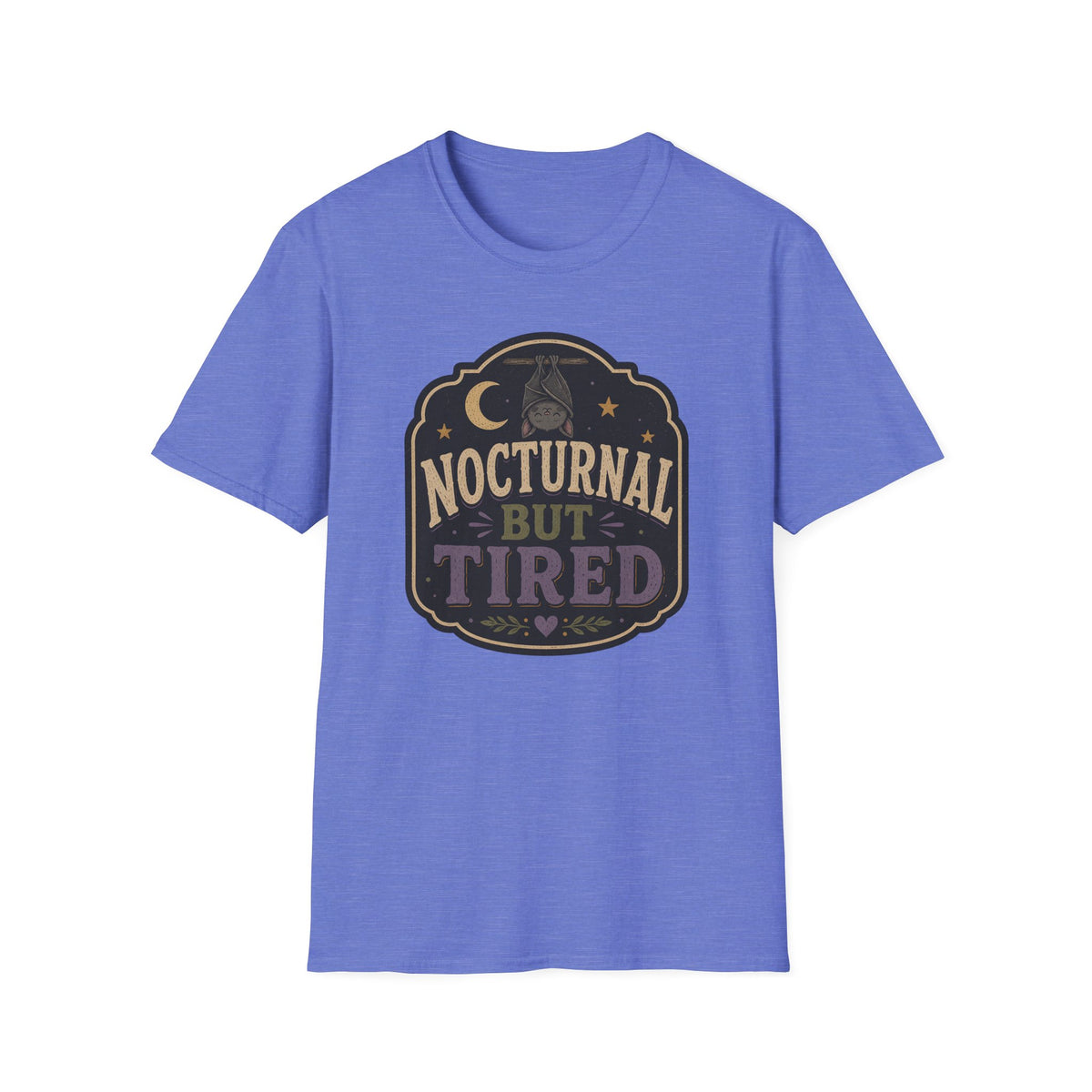 Nocturnal Bat Tired T-Shirt