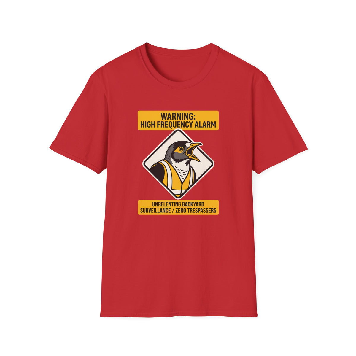 Noisy Miner Warning T-shirt