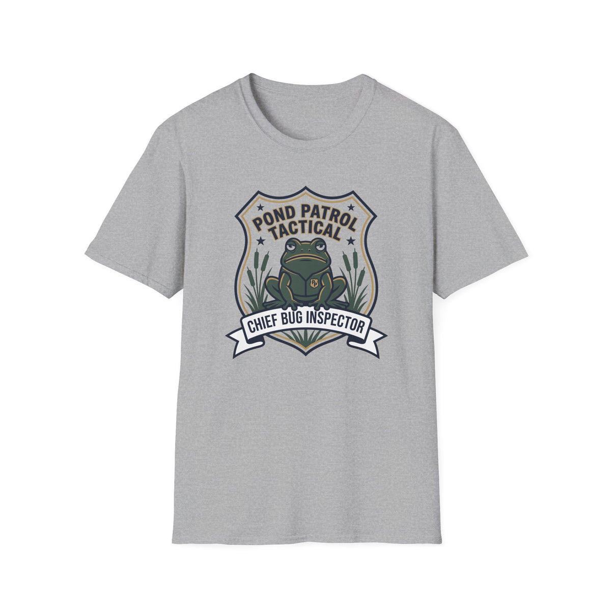 Pond Patrol Bullfrog T-shirt