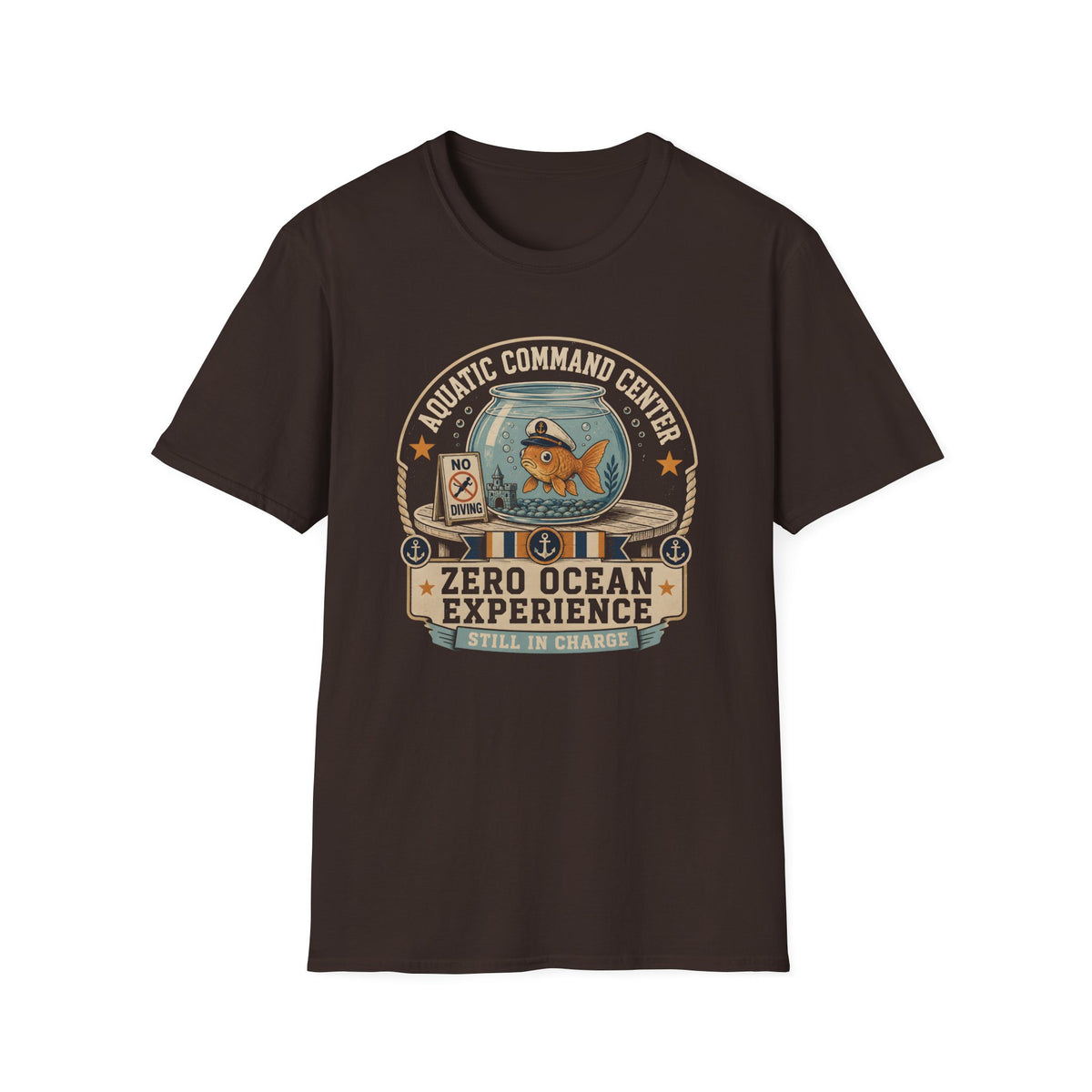 Aquatic Command Gold T-shirt