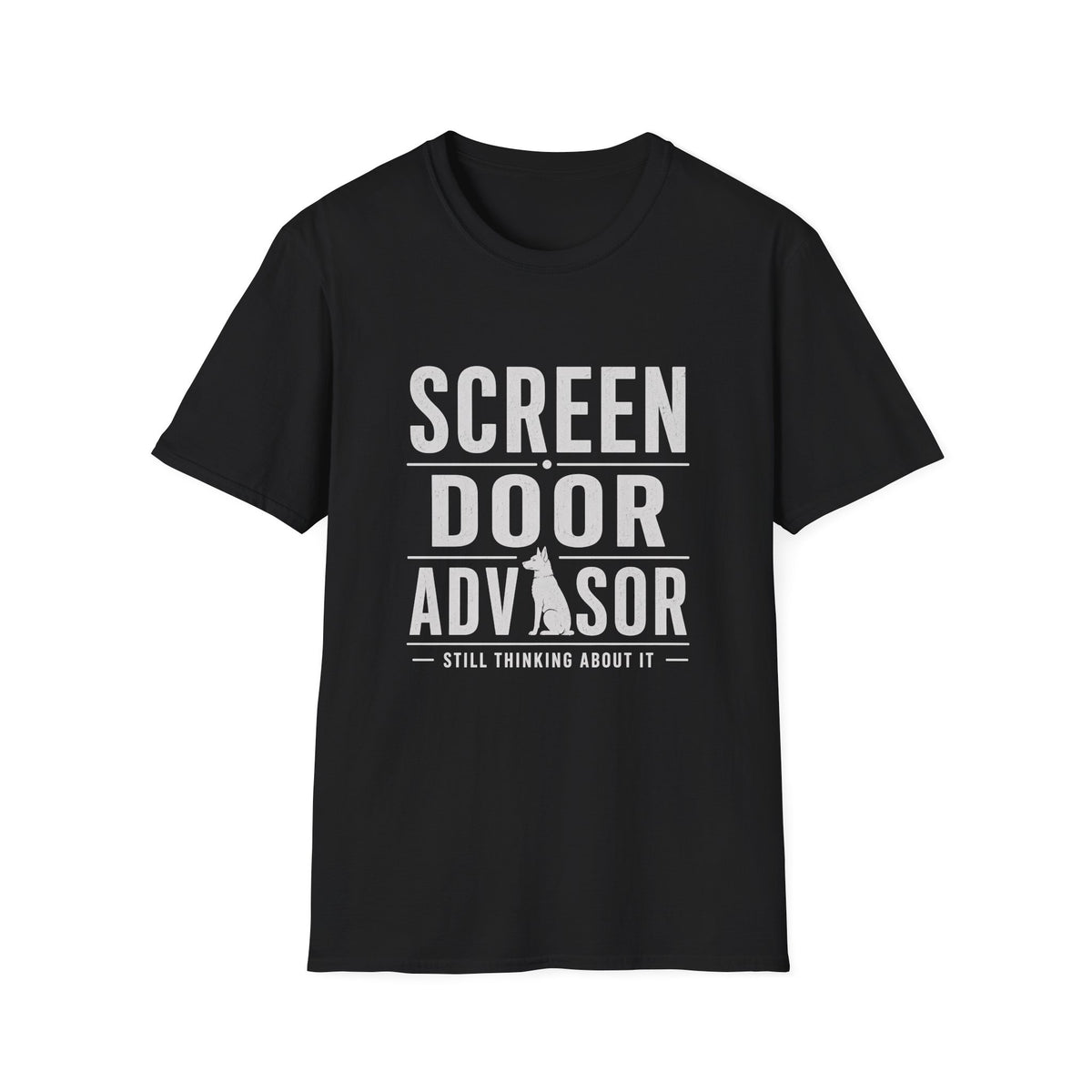Screen Door Advisor Dog T-shirt