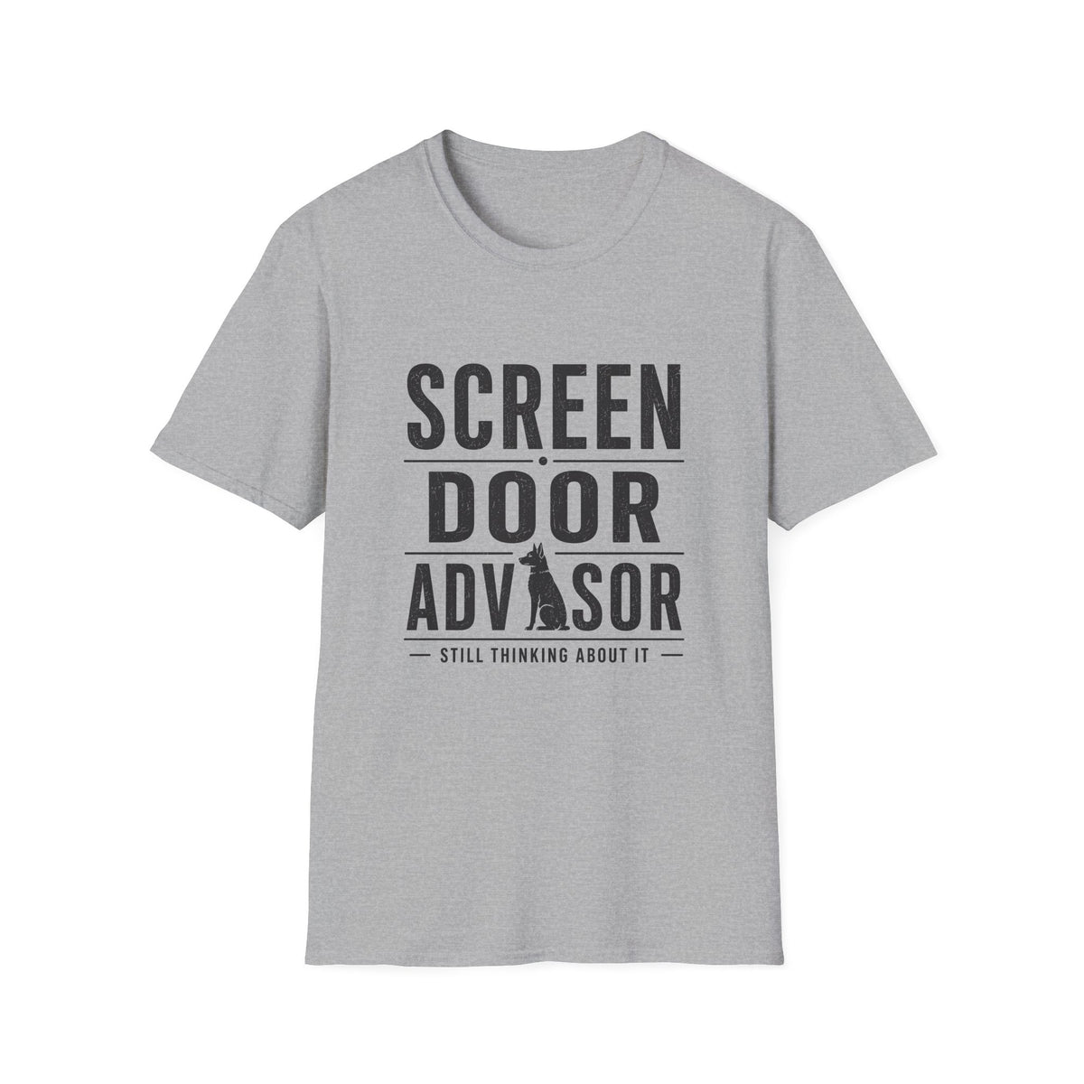 Screen Door Advisor Dog T-shirt