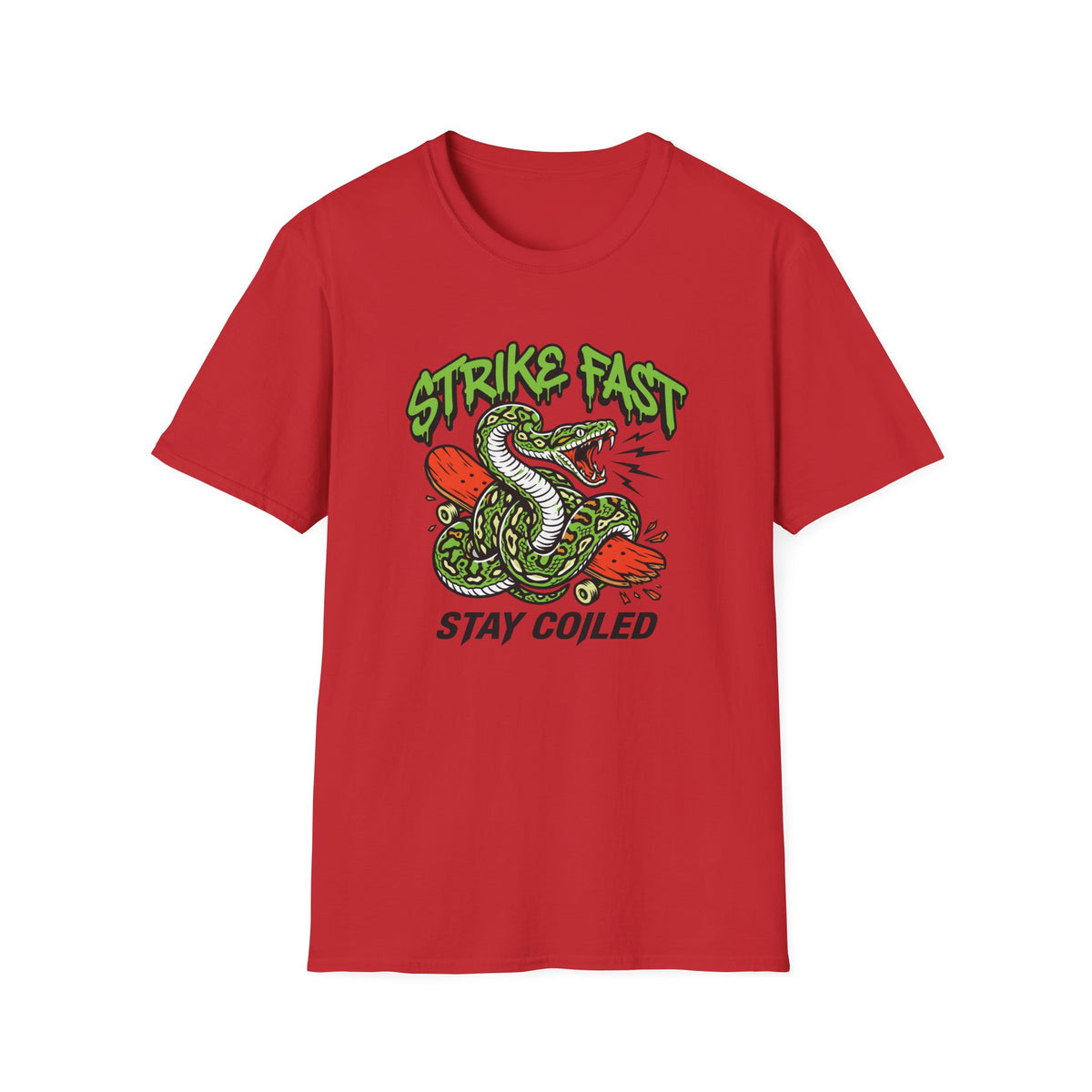 Strike Fast Green Snake T-shirt