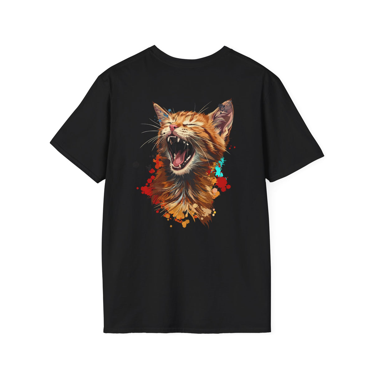 Colorful Ginger Cat T-Shirt