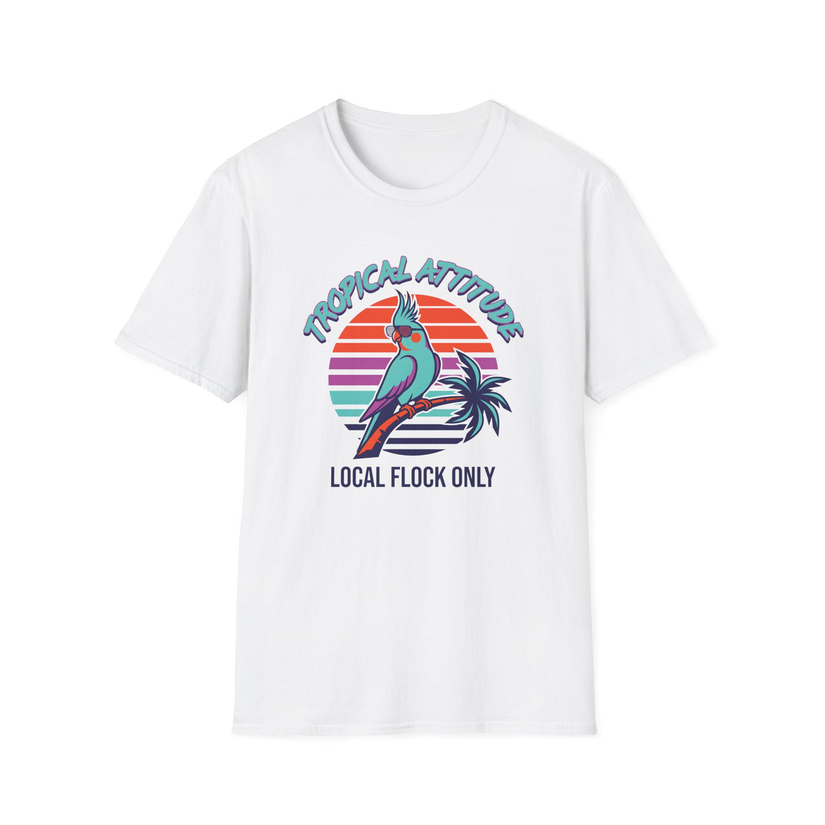Tropical Attitude Cockatiel T-shirt