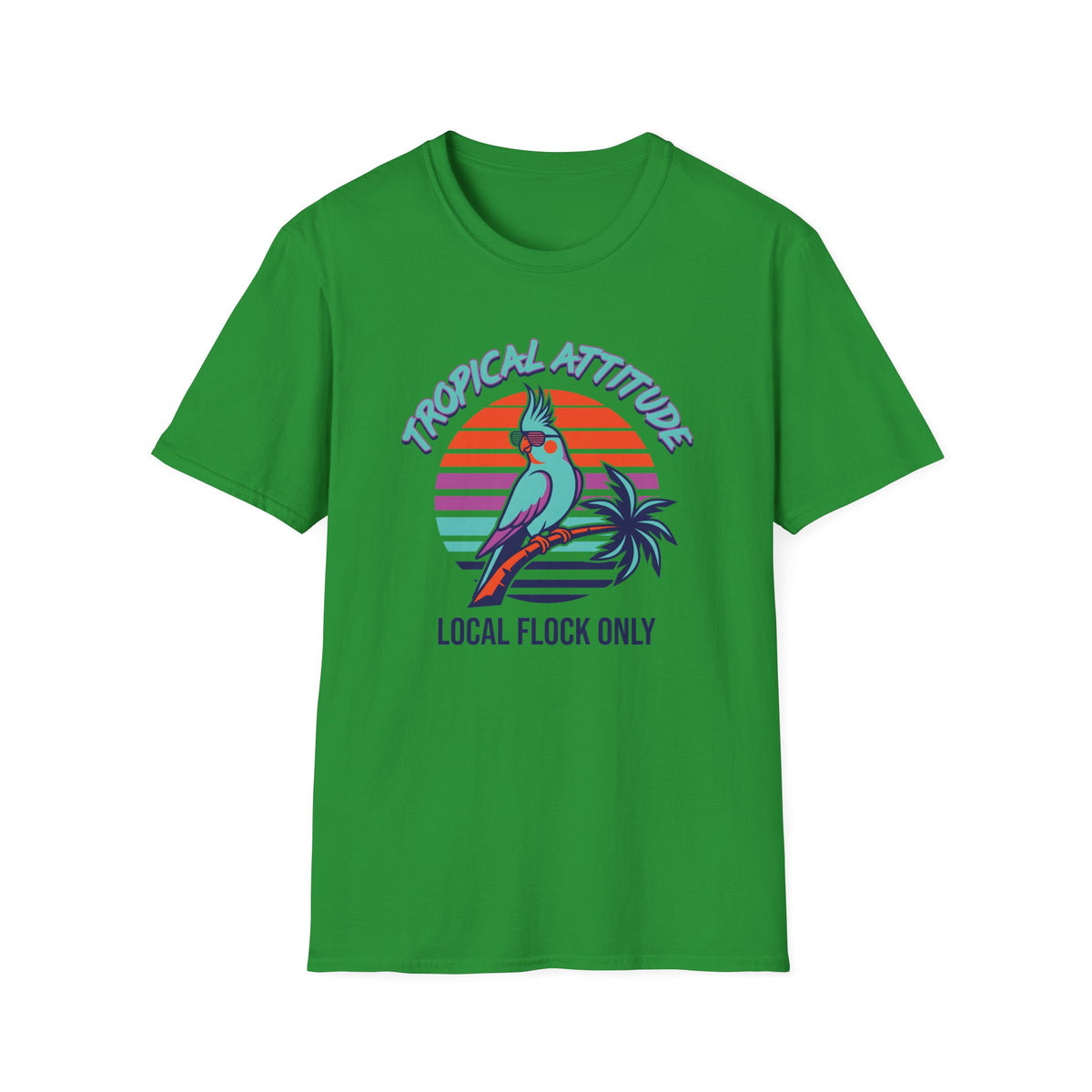 Tropical Attitude Cockatiel T-shirt