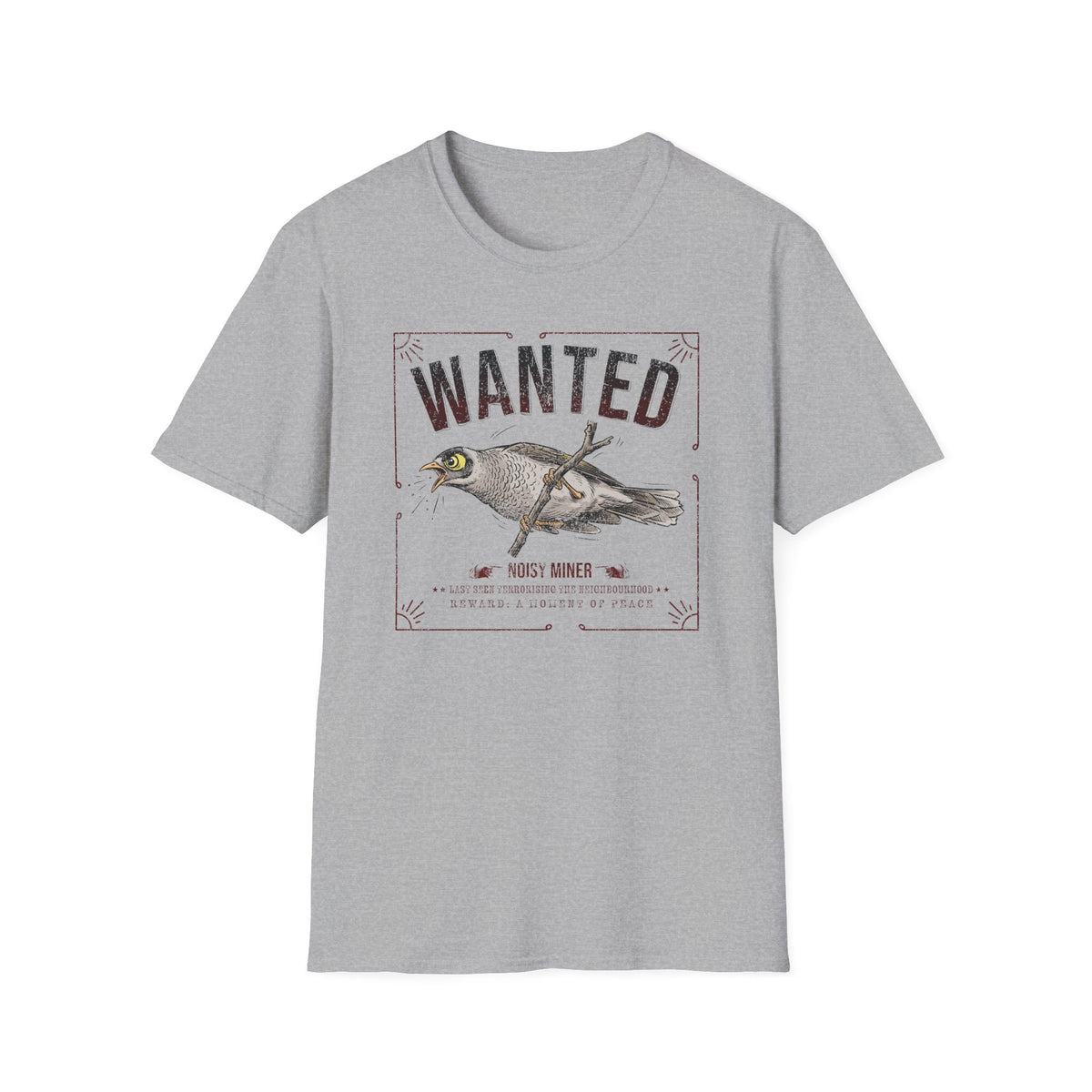 Wanted Noisy Miner T-Shirt