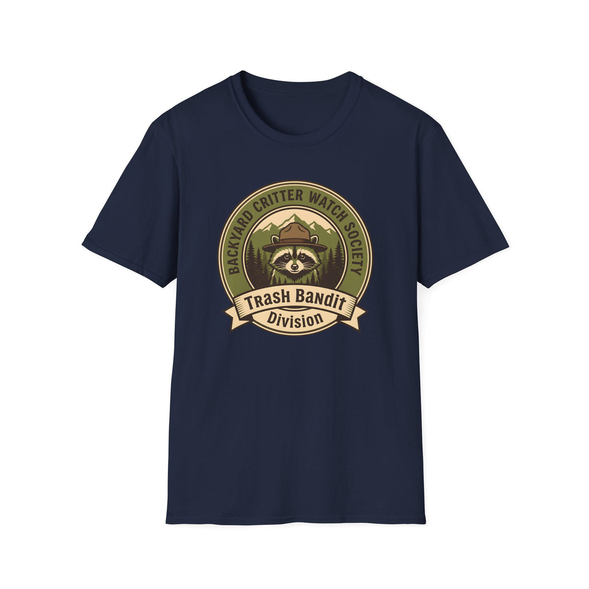 Backyard Critter Racoon T-shirt
