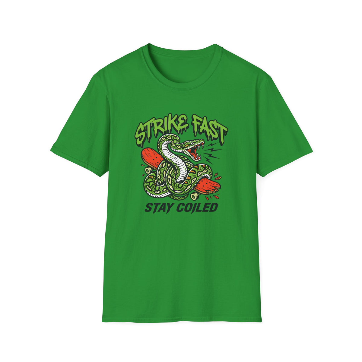 Strike Fast Green Snake T-shirt