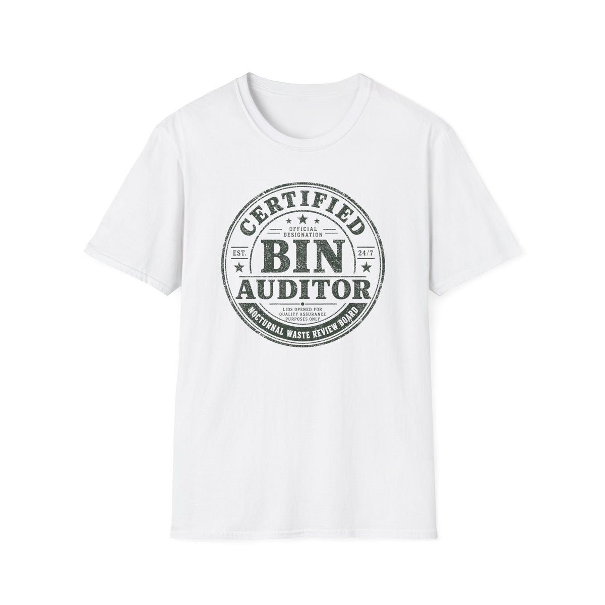 Certified Bin Auditor T-shirt
