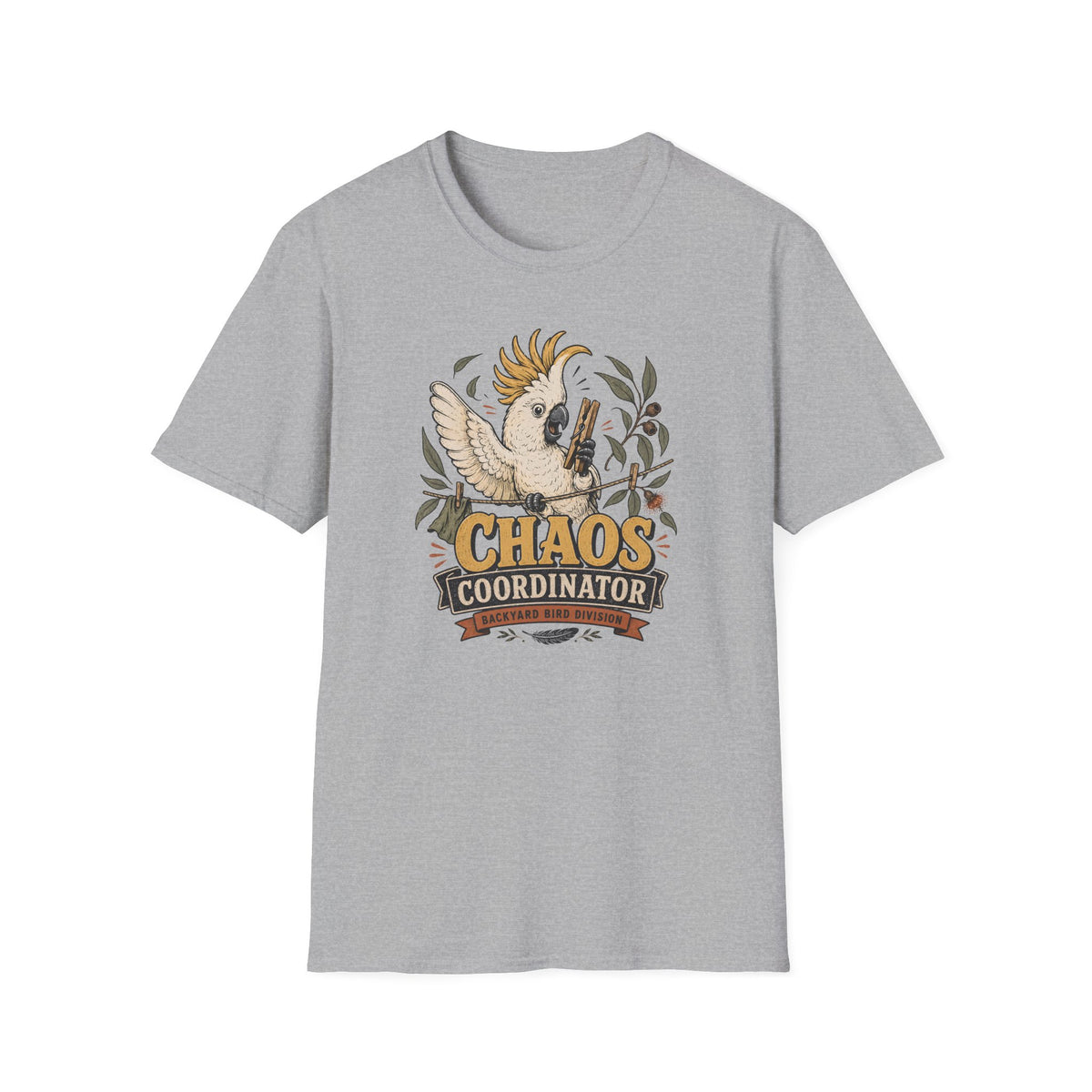 Chaos Coordinator Cockatoo T-shirt
