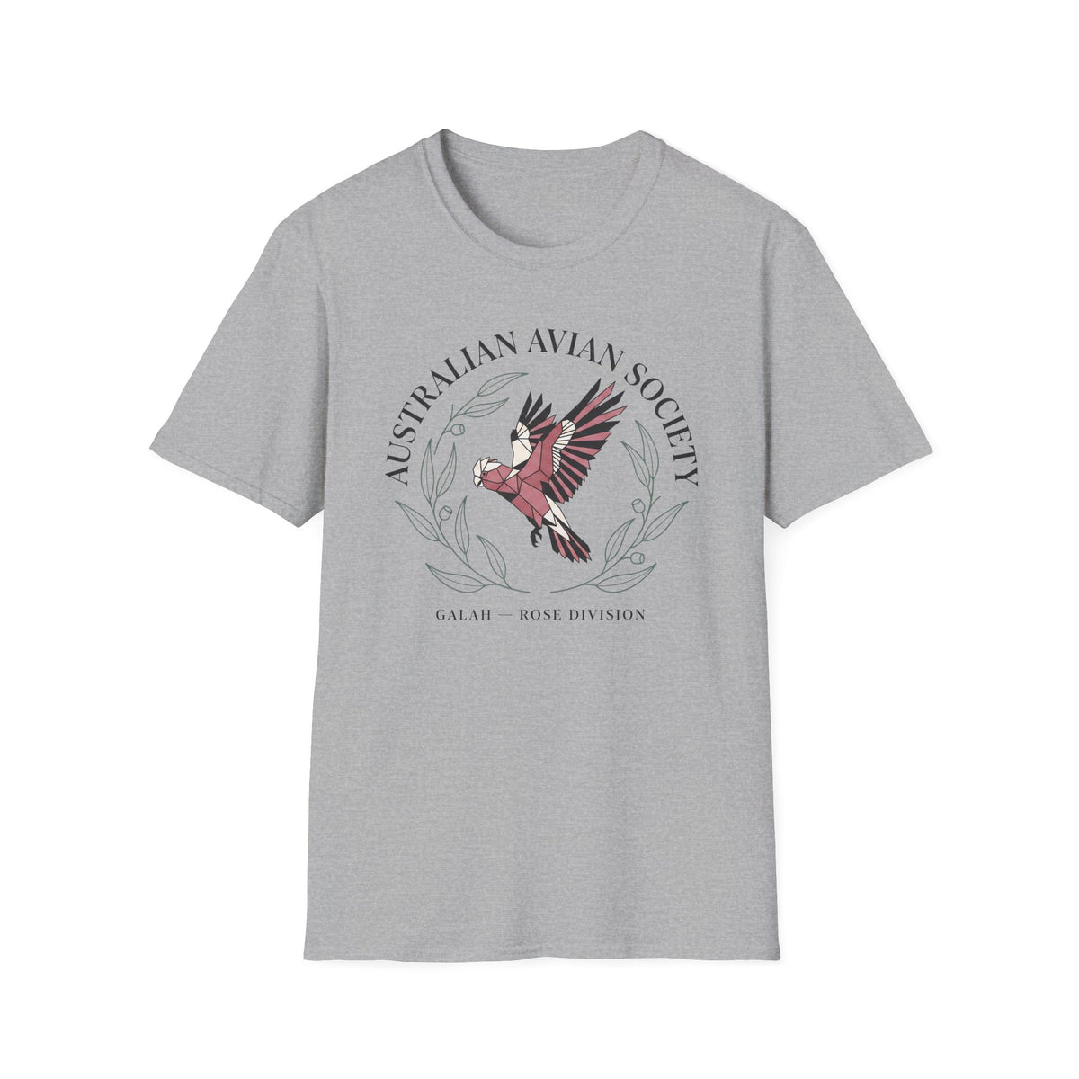 Australian Avian Galah Rose T-shirt