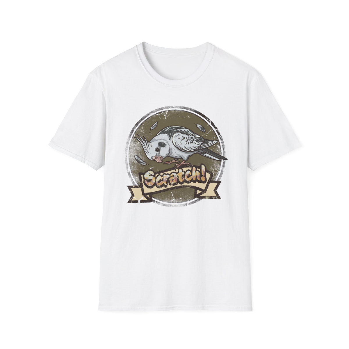 Scratch Me Cockatiel T-shirt