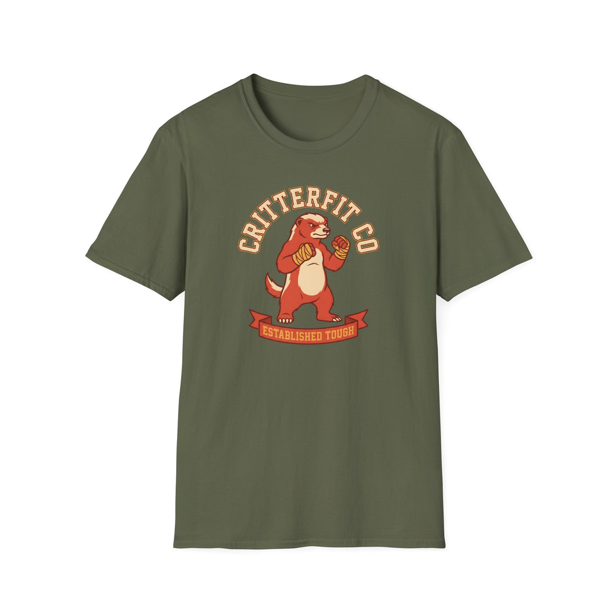 CritterFitCo Badger T-shirt