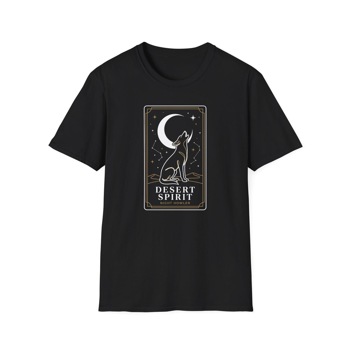 Desert Spirit Wolf T-shirt