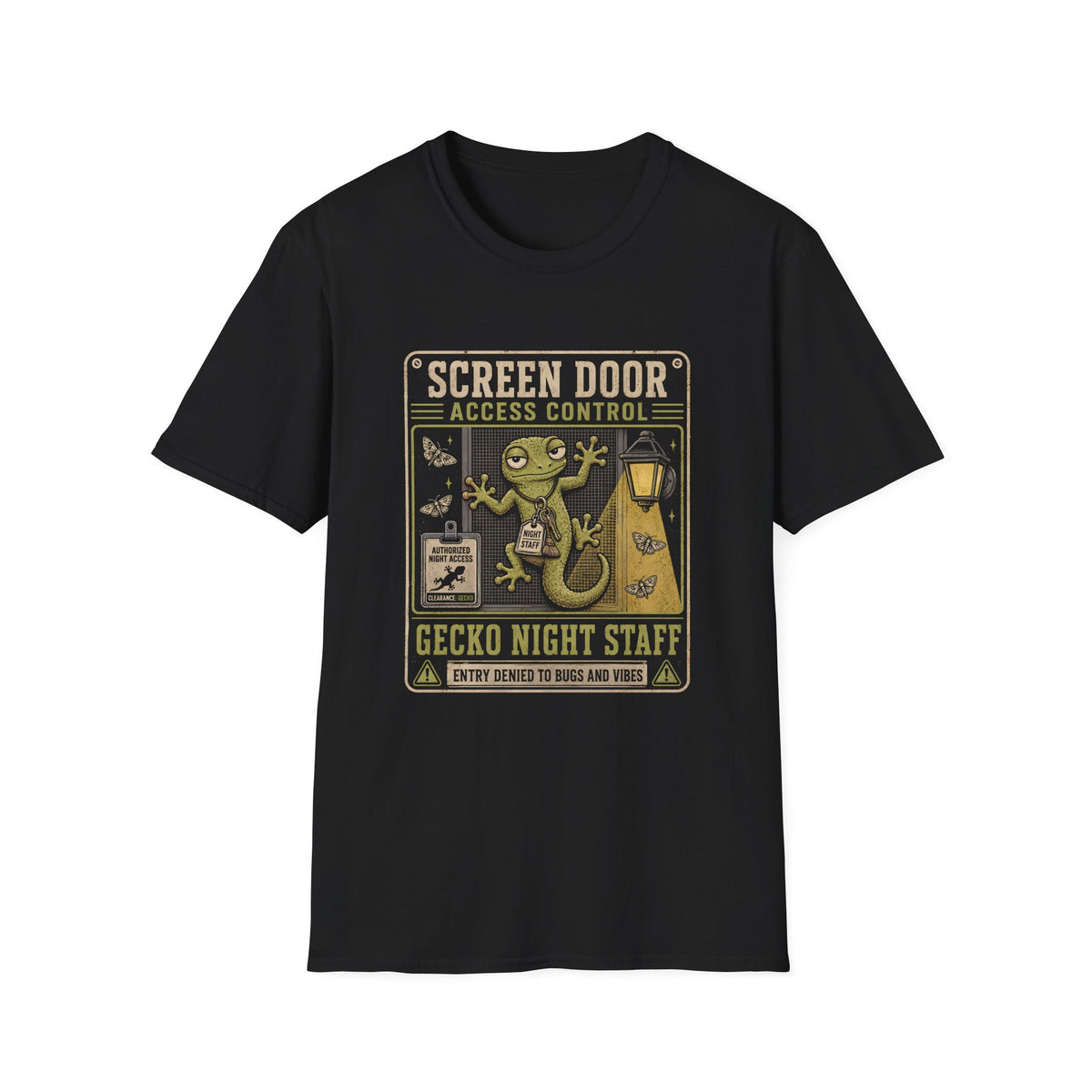 Screen Door Gecko T-shirt