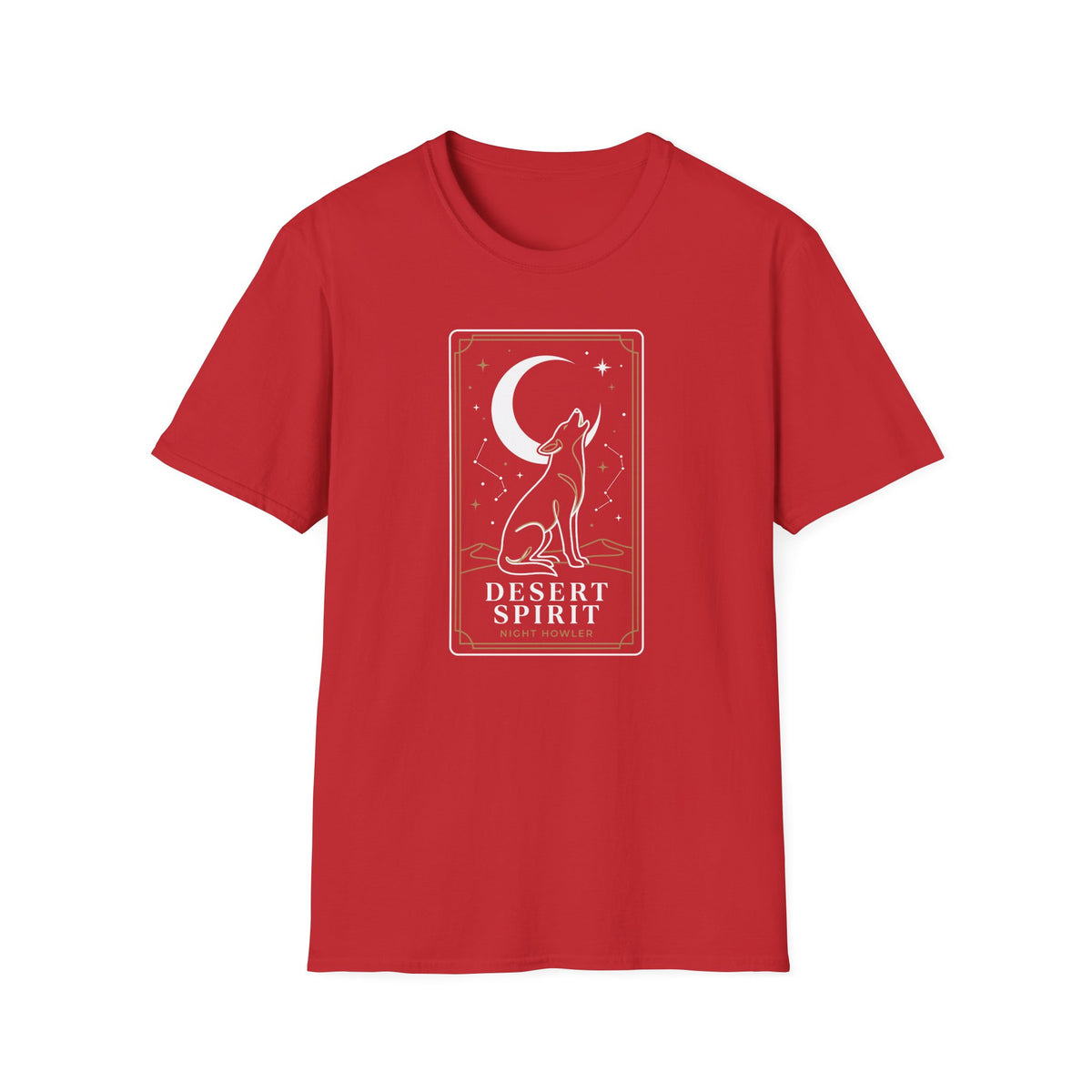 Desert Spirit Wolf T-shirt