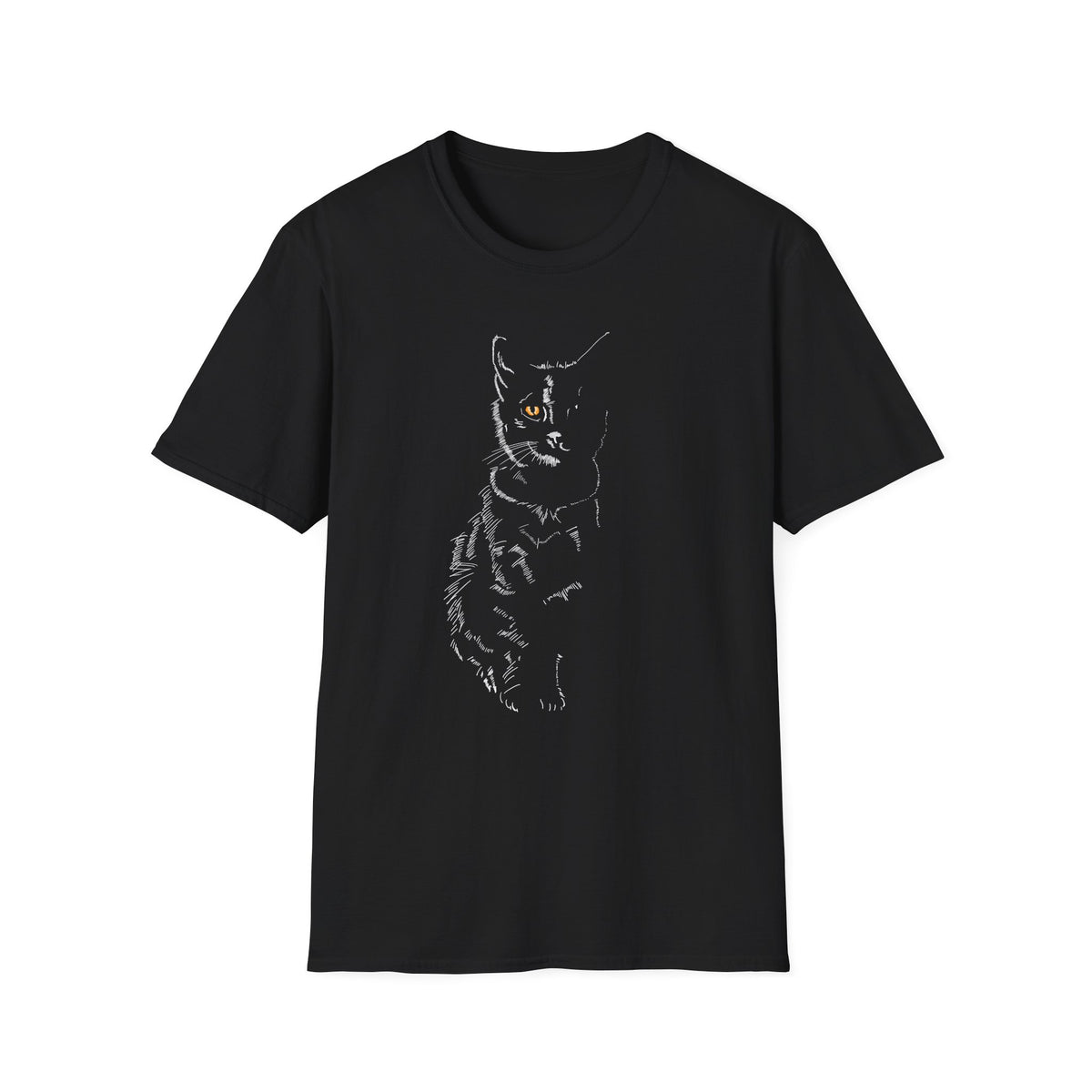 Watchful Cat T-Shirt