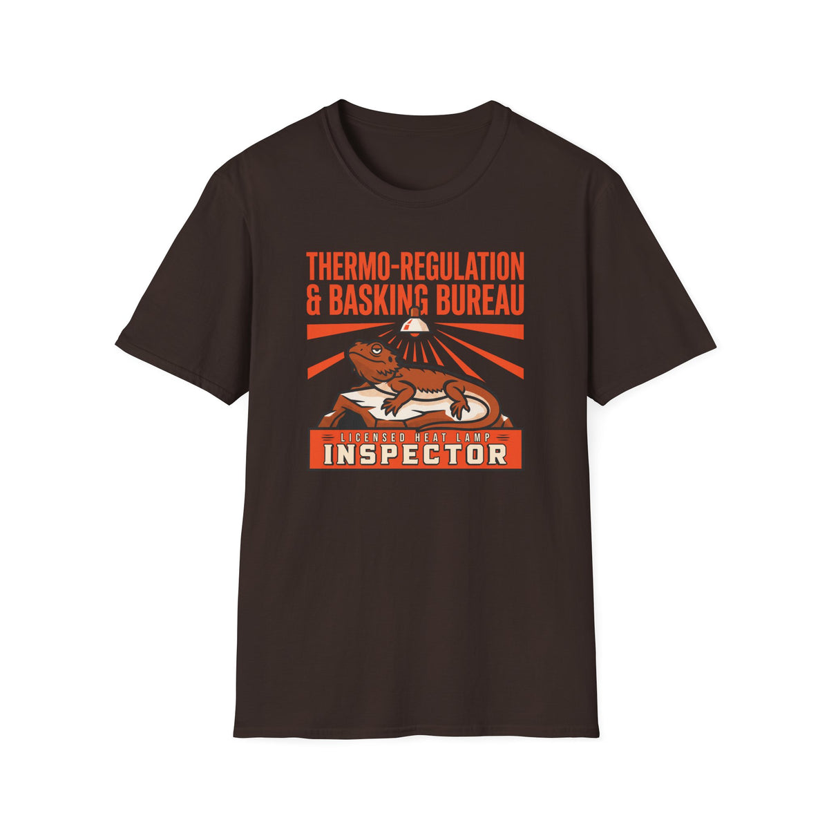 Basking Bureau Bearded Dragon T-shirt