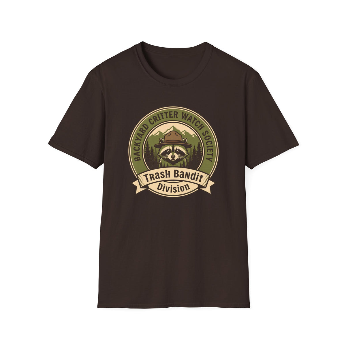 Backyard Critter Racoon T-shirt
