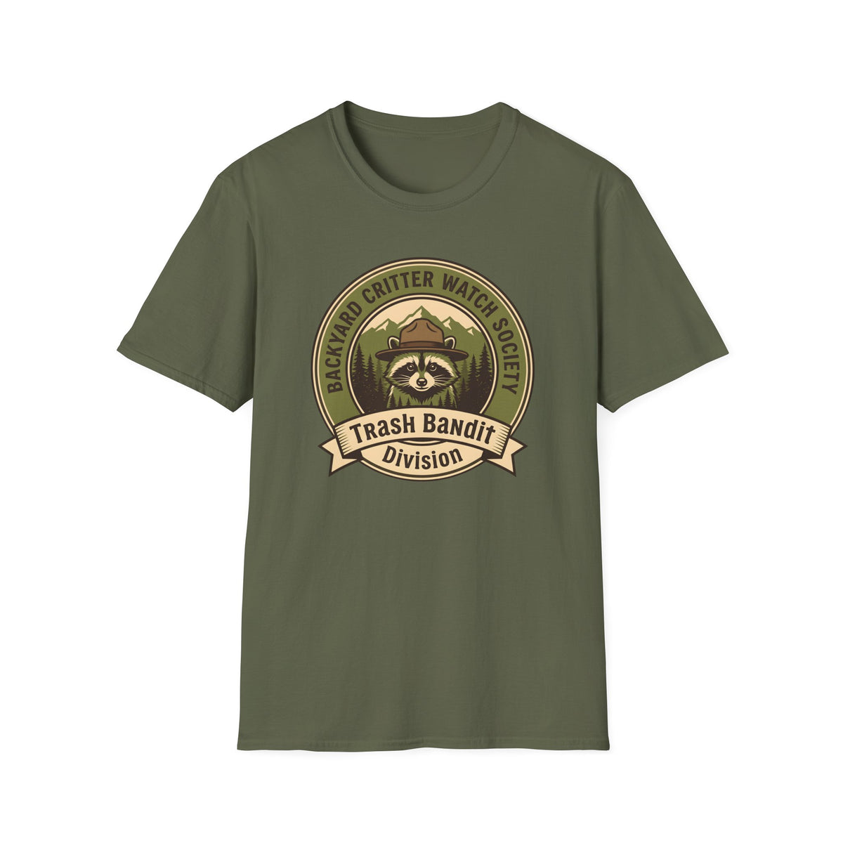 Backyard Critter Racoon T-shirt