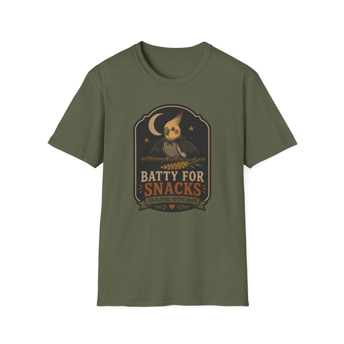 Batty Cockatiel T-shirt
