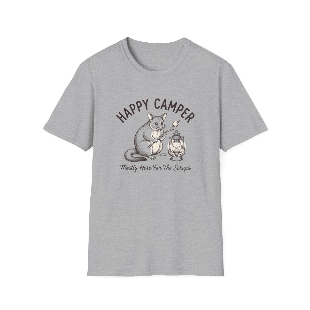 Happy Camper Possum T-shirt