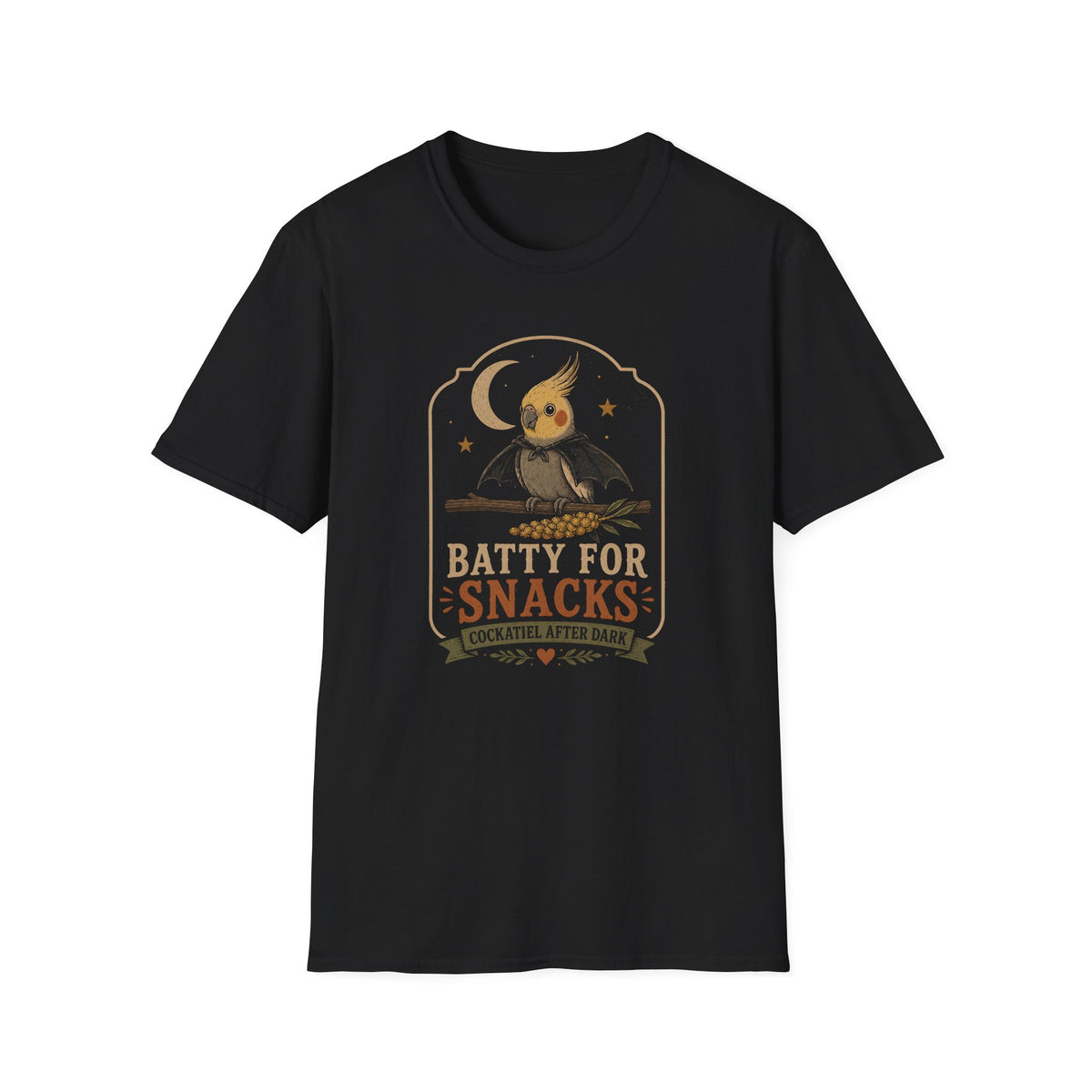 Batty Cockatiel T-shirt