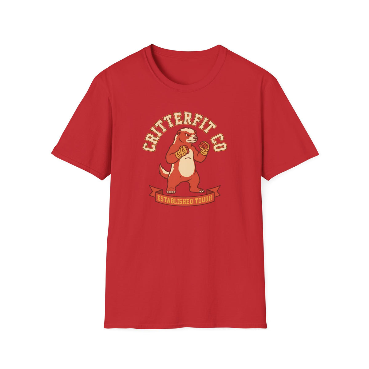 CritterFitCo Badger T-shirt