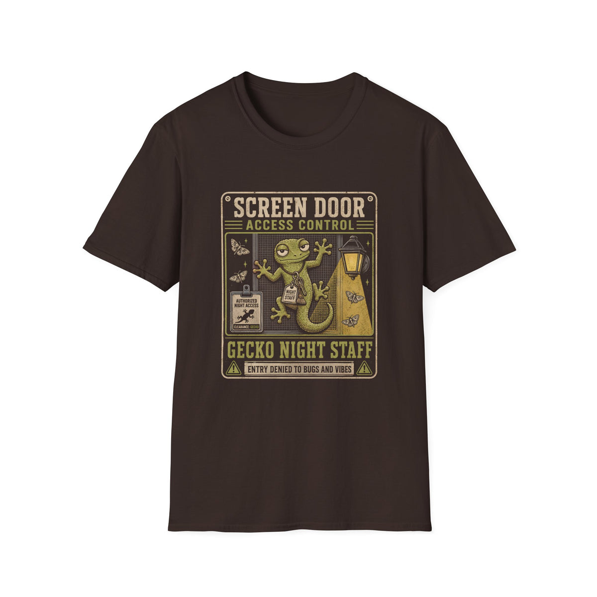 Screen Door Gecko T-shirt