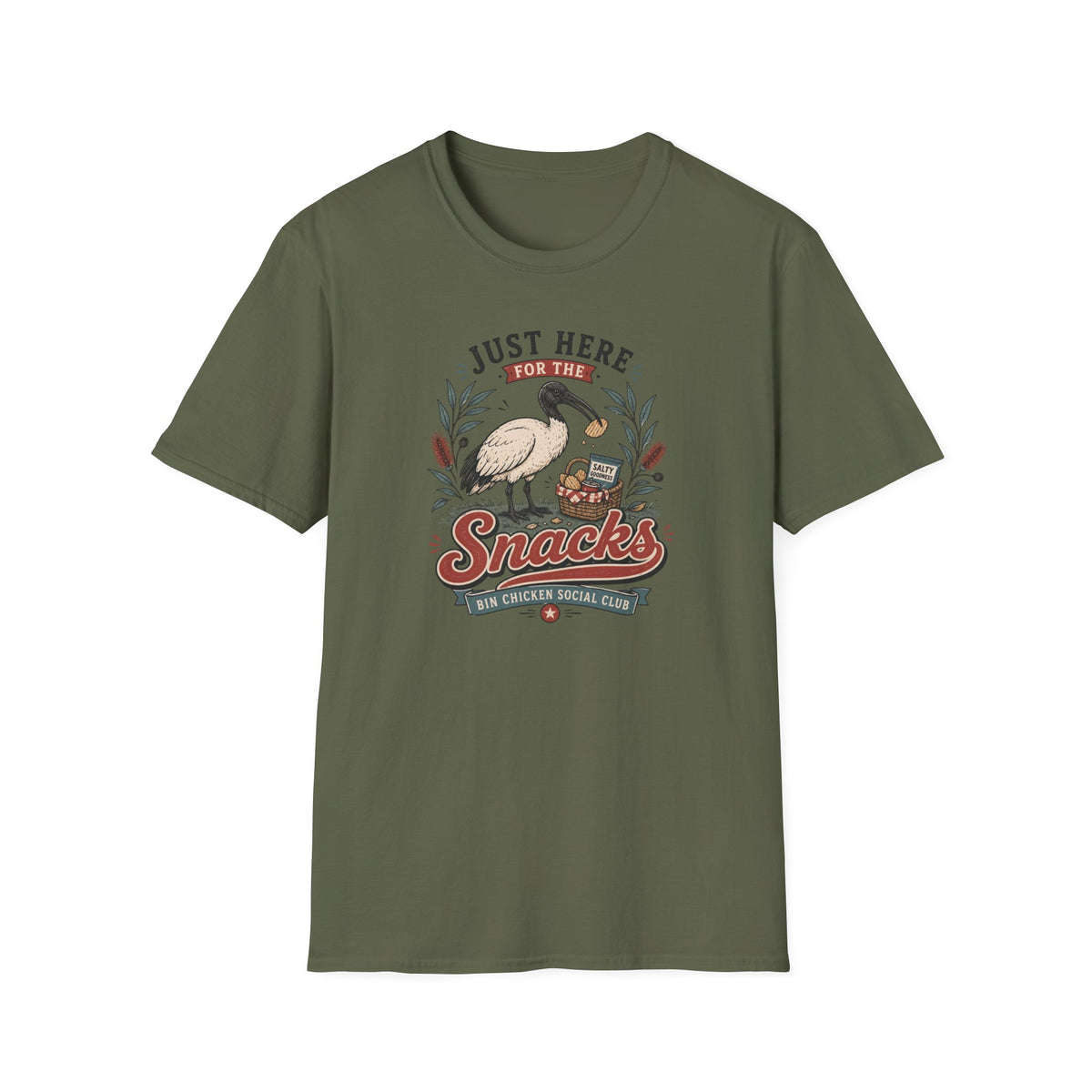 Australian Ibis Snacks T-shirt