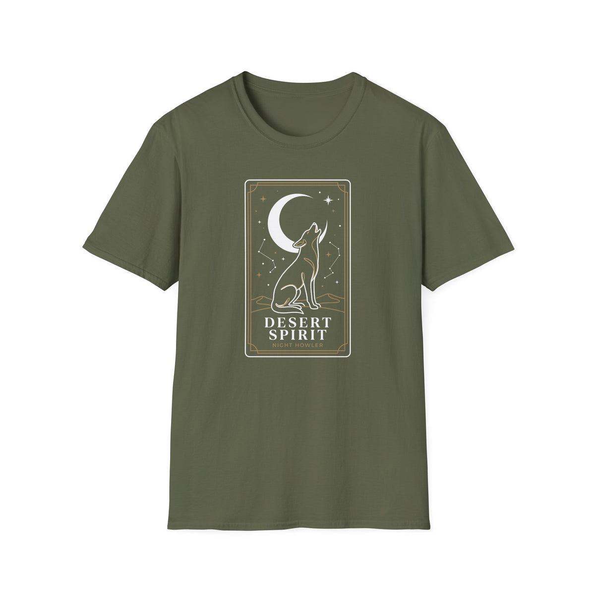 Desert Spirit Wolf T-shirt